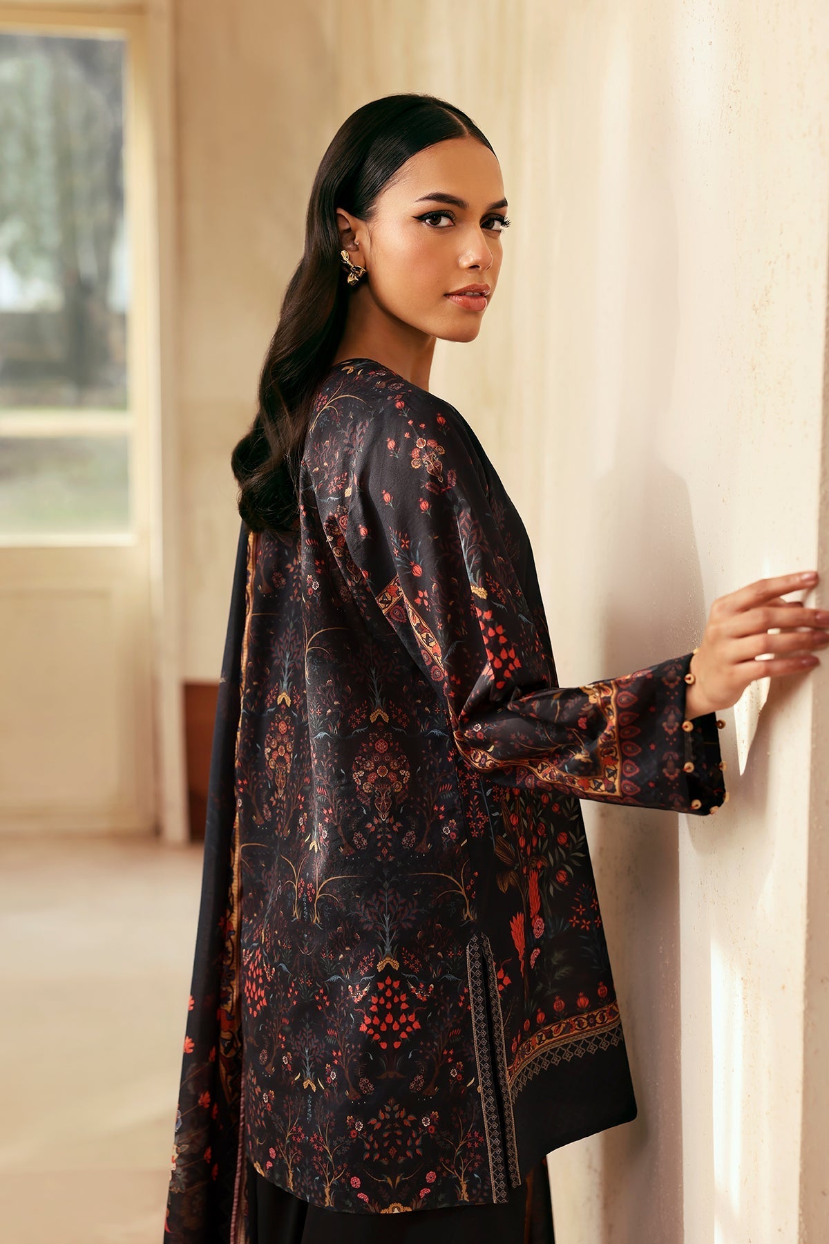 Sahar | Selene 25 | Royal Noir -  Sahar Ladies Clothes - Original Designer Dress - House of Maryam