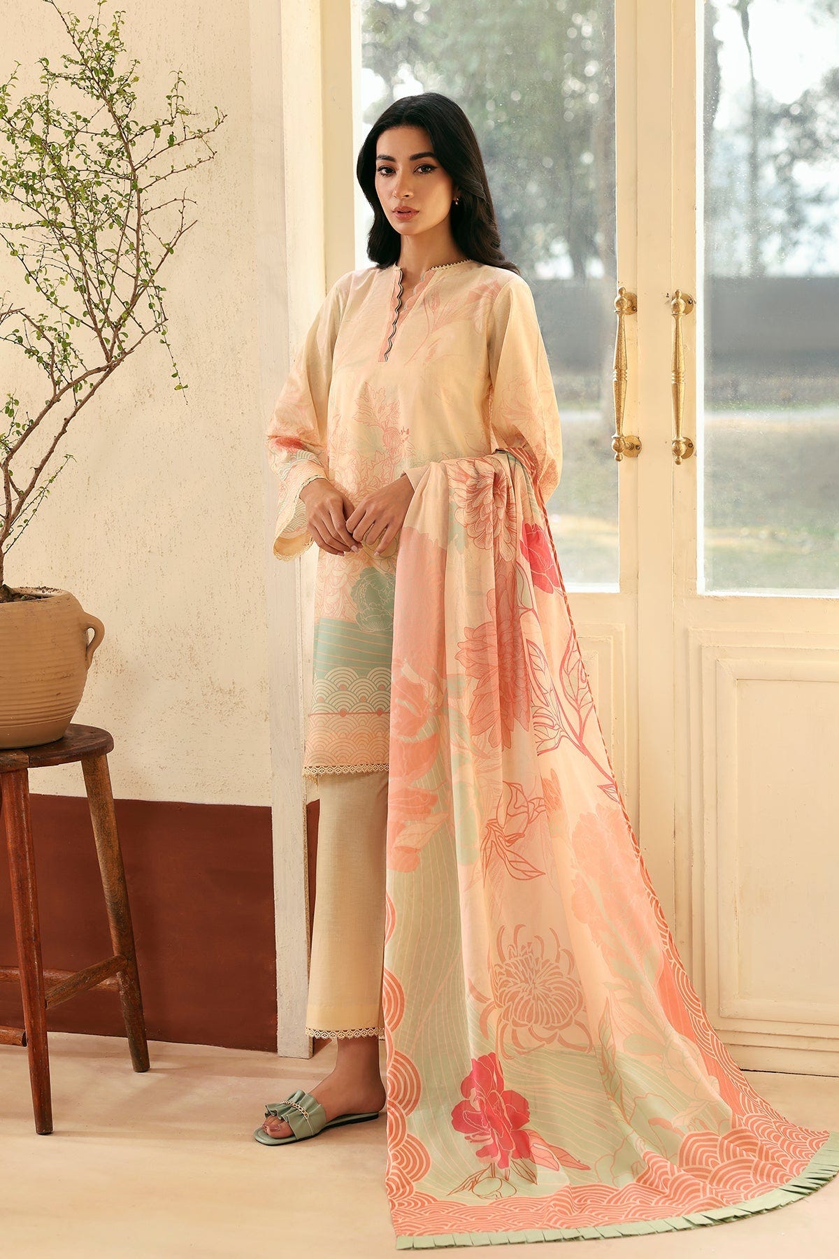 Sahar | Selene 25 | Rosette Reverie -  Sahar Ladies Clothes - Original Designer Dress - House of Maryam