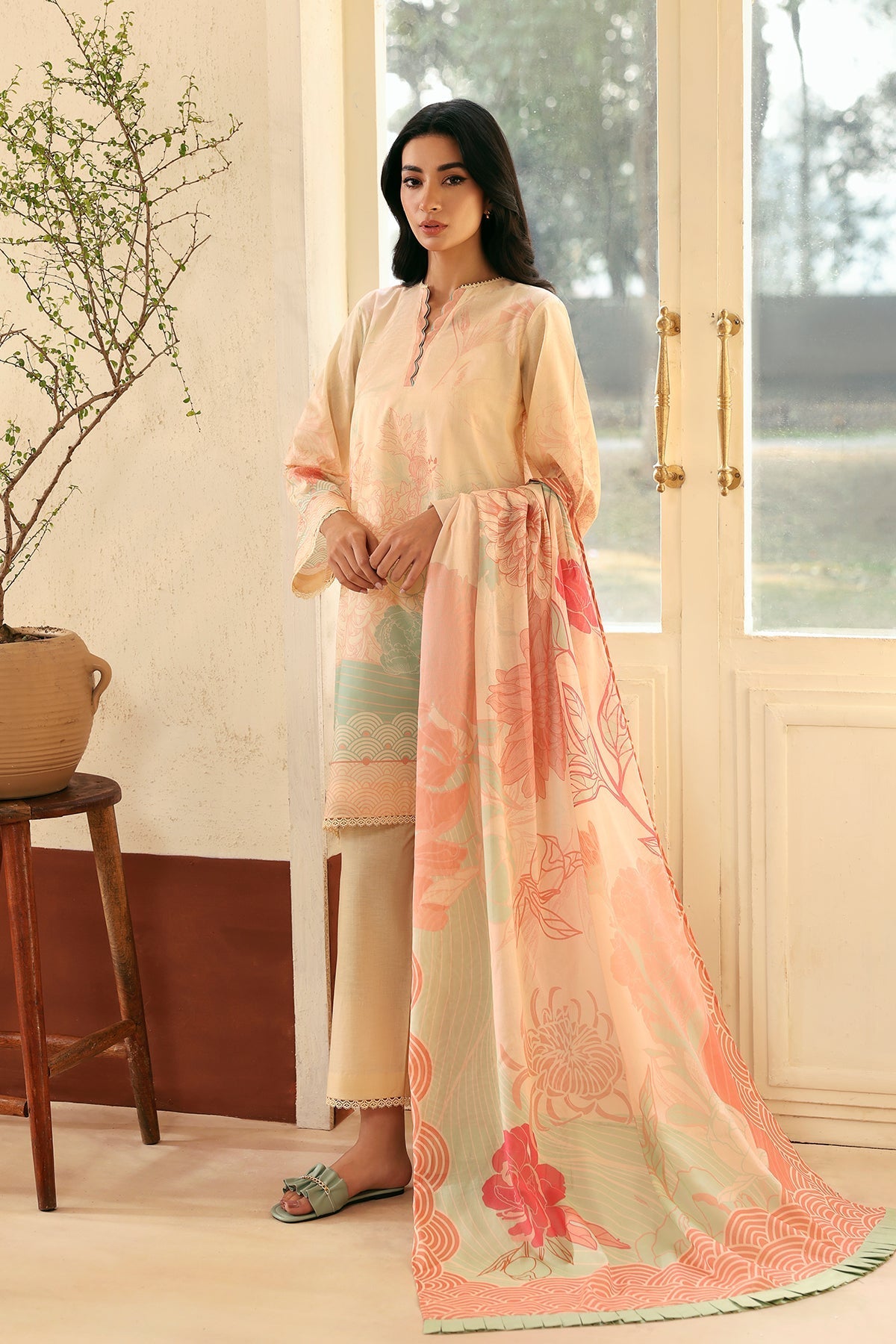 Sahar | Selene 25 | Rosette Reverie -  Sahar Ladies Clothes - Original Designer Dress - House of Maryam