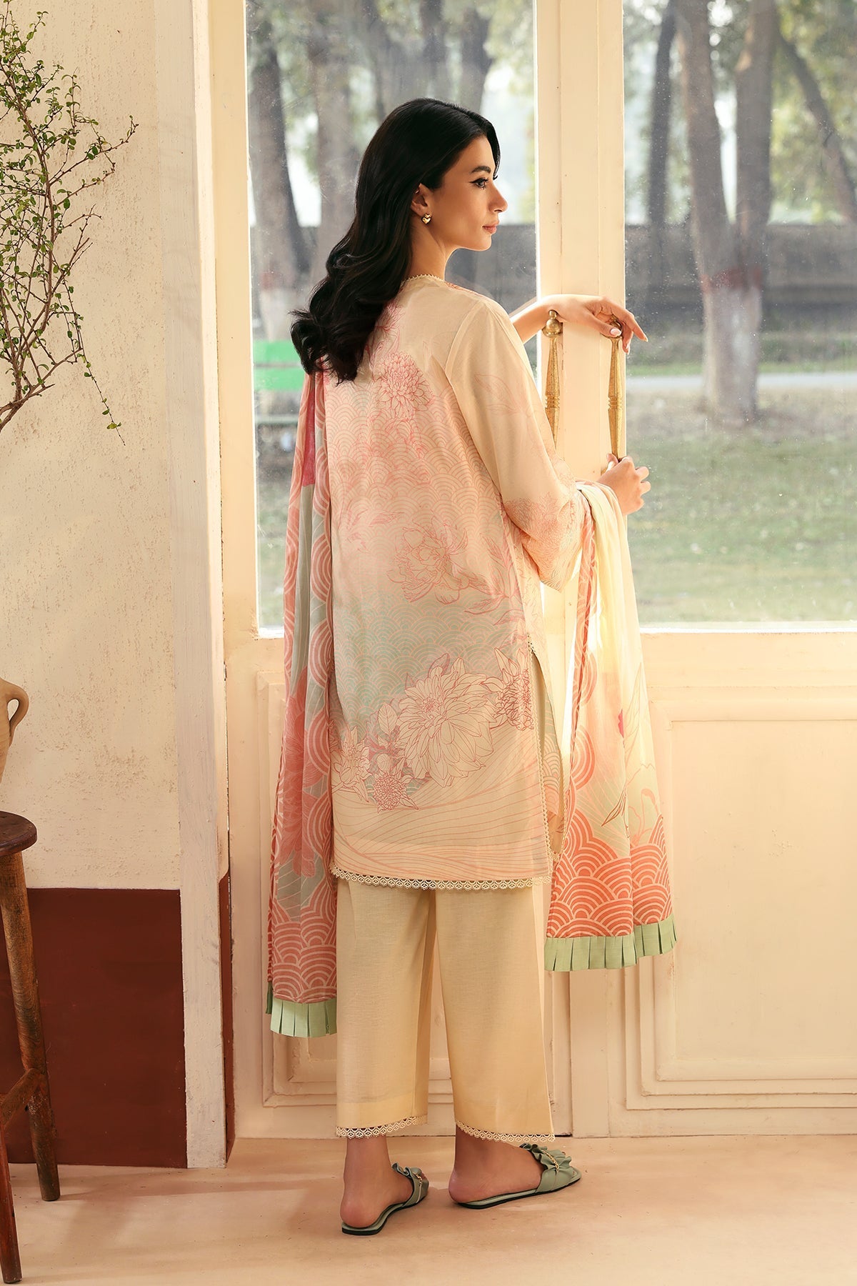Sahar | Selene 25 | Rosette Reverie -  Sahar Ladies Clothes - Original Designer Dress - House of Maryam