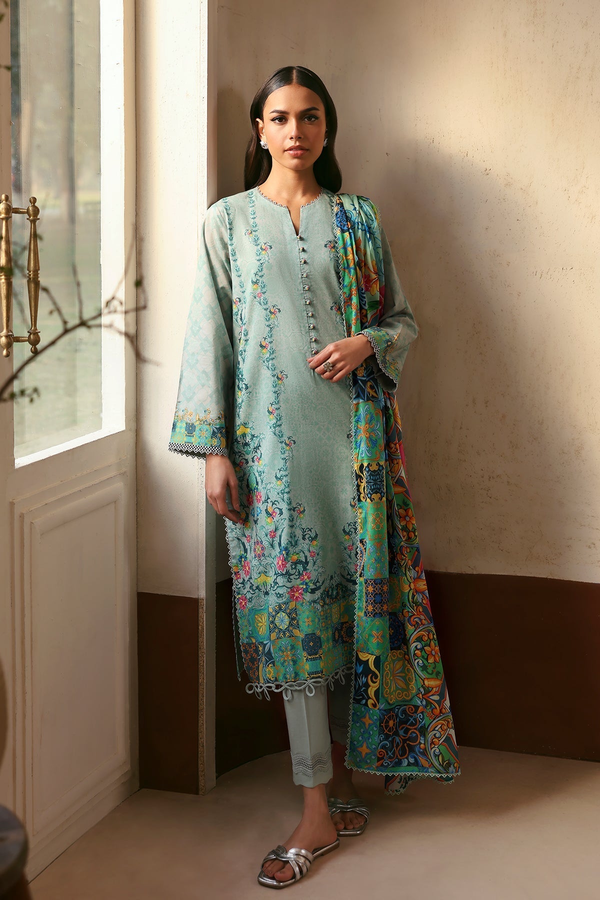 Sahar | Selene 25 | Verdant Sicilia -  Sahar Ladies Clothes - Original Designer Dress - House of Maryam