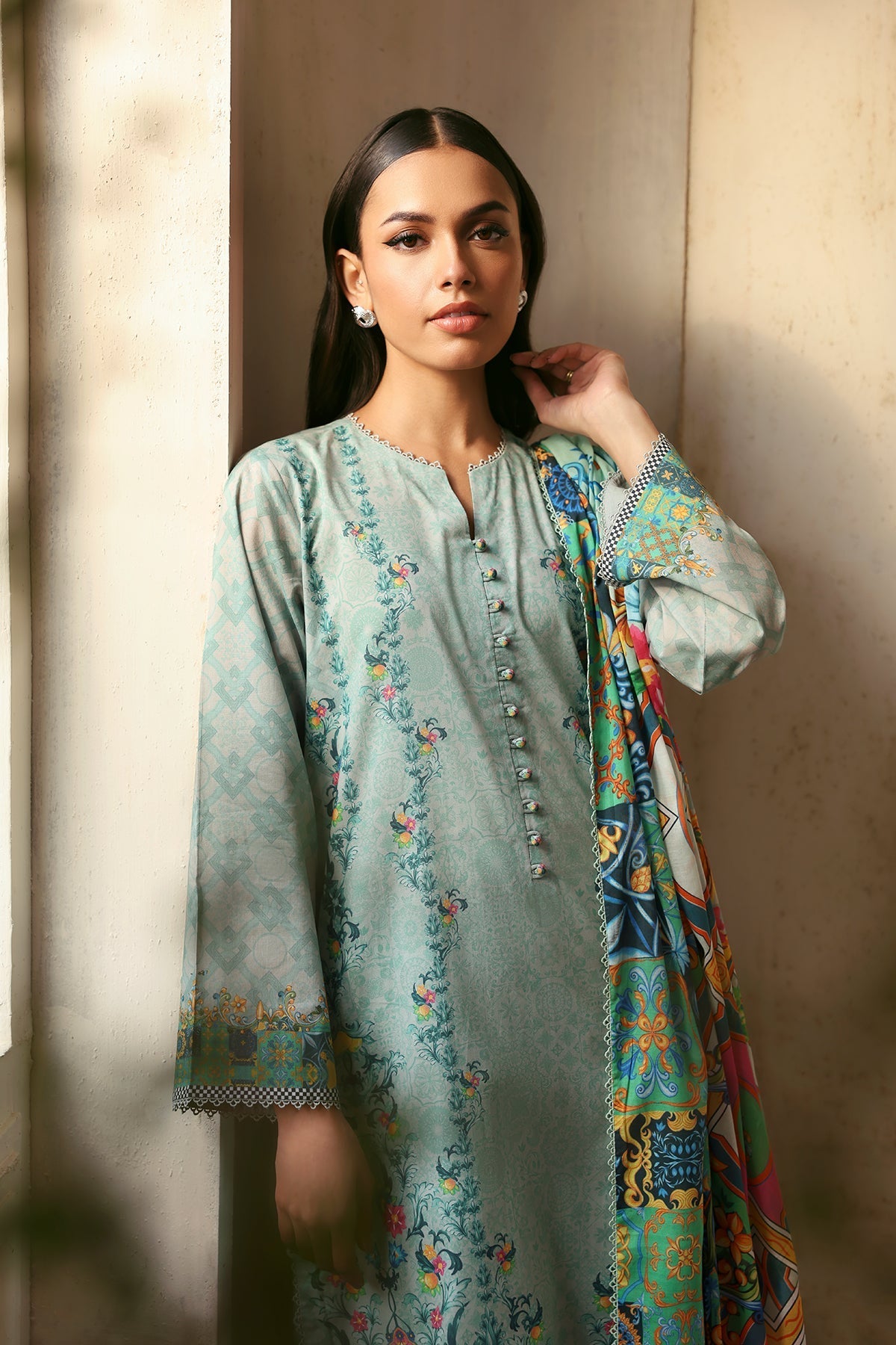 Sahar | Selene 25 | Verdant Sicilia -  Sahar Ladies Clothes - Original Designer Dress - House of Maryam
