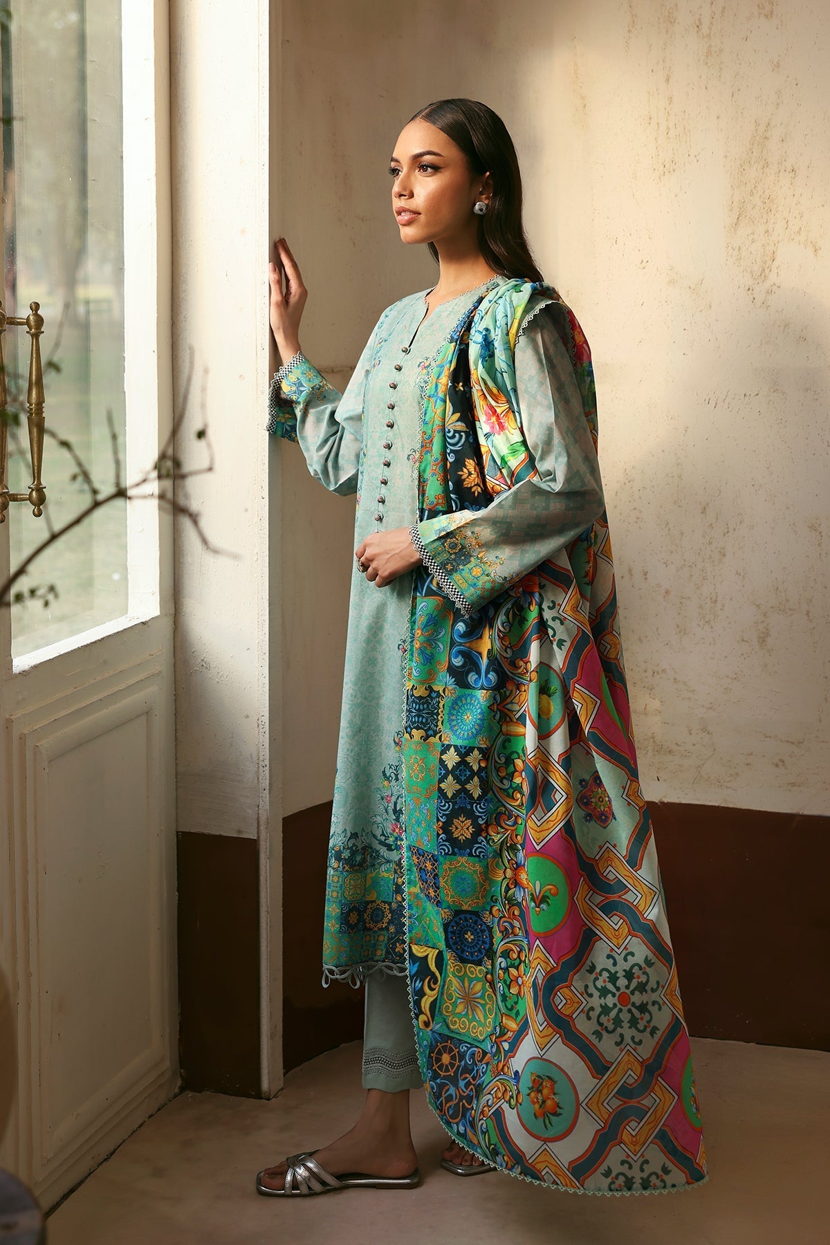 Sahar | Selene 25 | Verdant Sicilia -  Sahar Ladies Clothes - Original Designer Dress - House of Maryam
