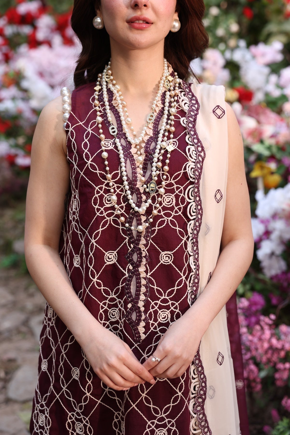 Sable Vogue | Luxury Formal 25 | SL-02-25-V1 -  Sable Vogue Ladies Clothes - Original Designer Dress - House of Maryam