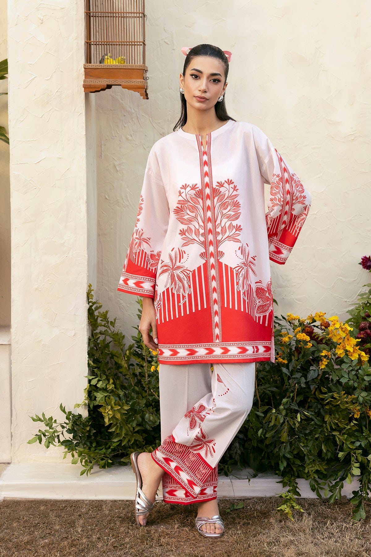Sahar | Selene 25 | Scarlet Reverie -  Sahar Ladies Clothes - Original Designer Dress - House of Maryam