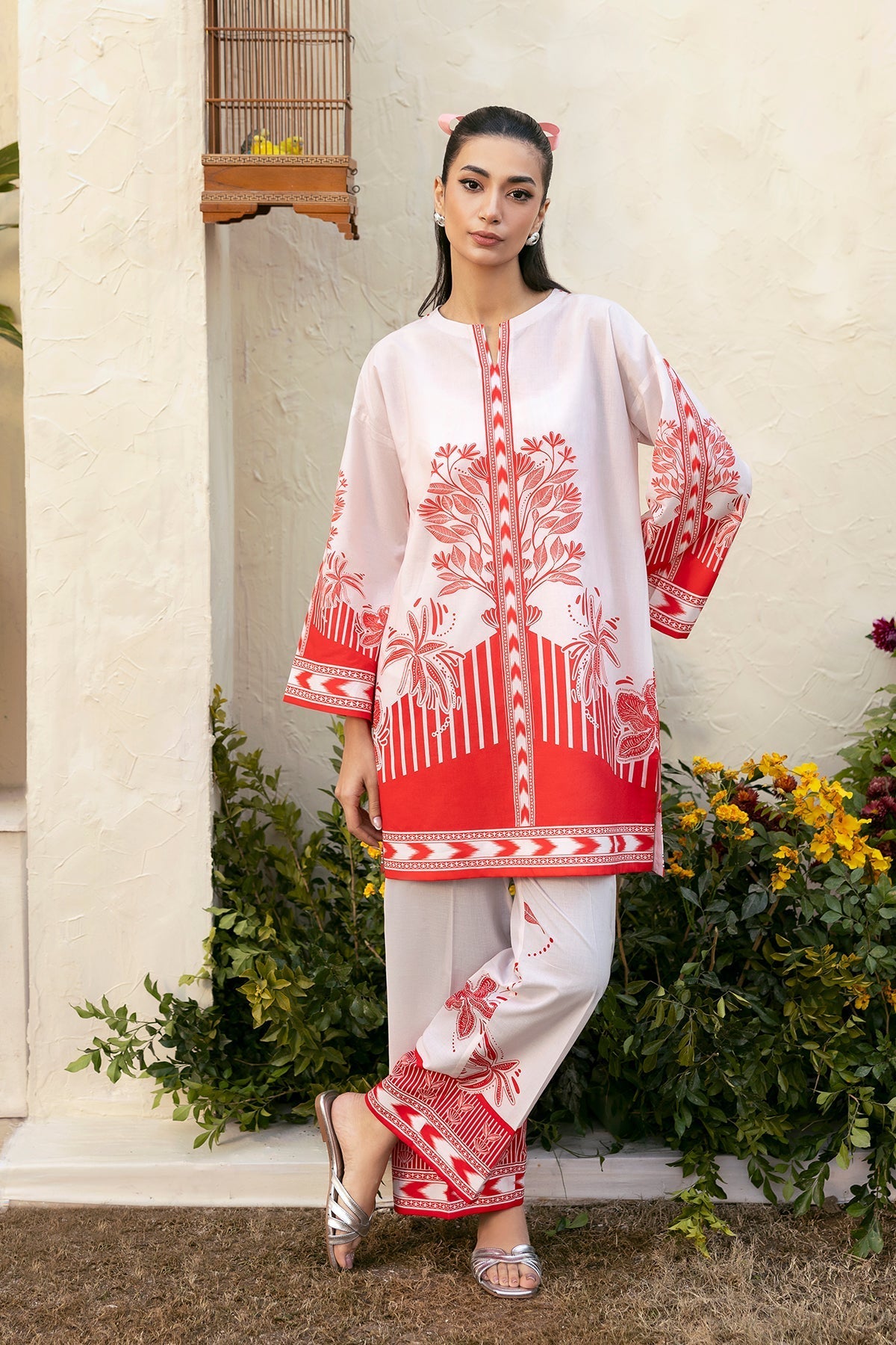 Sahar | Selene 25 | Scarlet Reverie -  Sahar Ladies Clothes - Original Designer Dress - House of Maryam