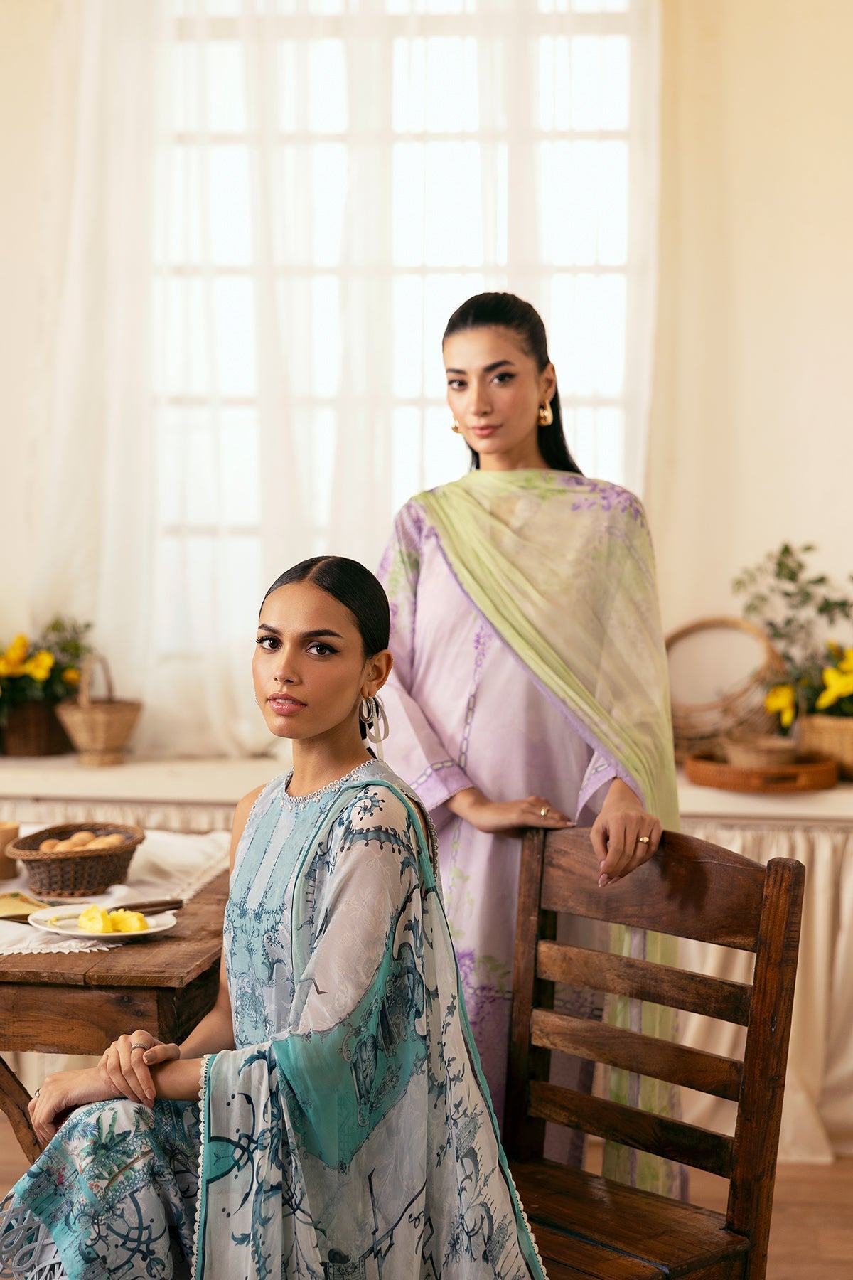 Sahar | Selene 25 | Wisteria Grove -  Sahar Ladies Clothes - Original Designer Dress - House of Maryam