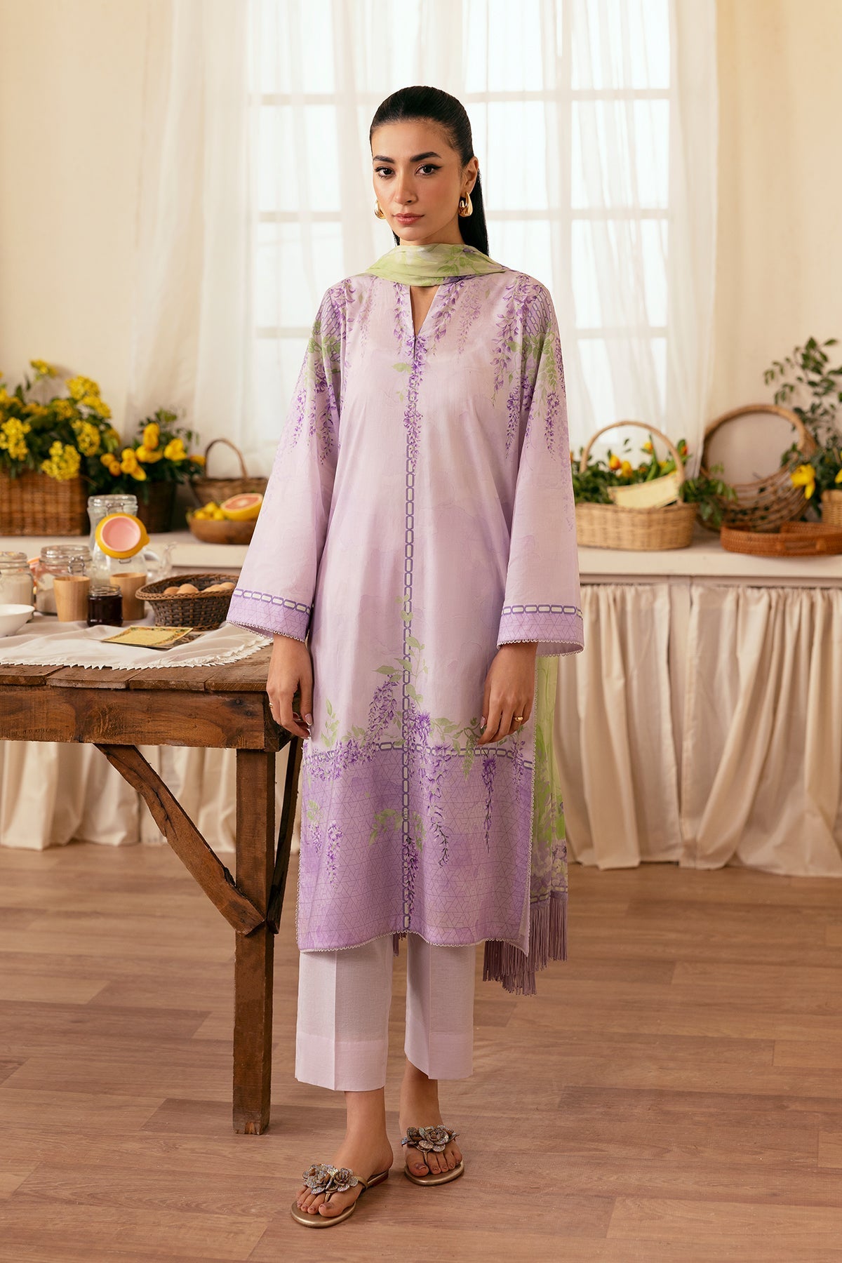 Sahar | Selene 25 | Wisteria Grove -  Sahar Ladies Clothes - Original Designer Dress - House of Maryam