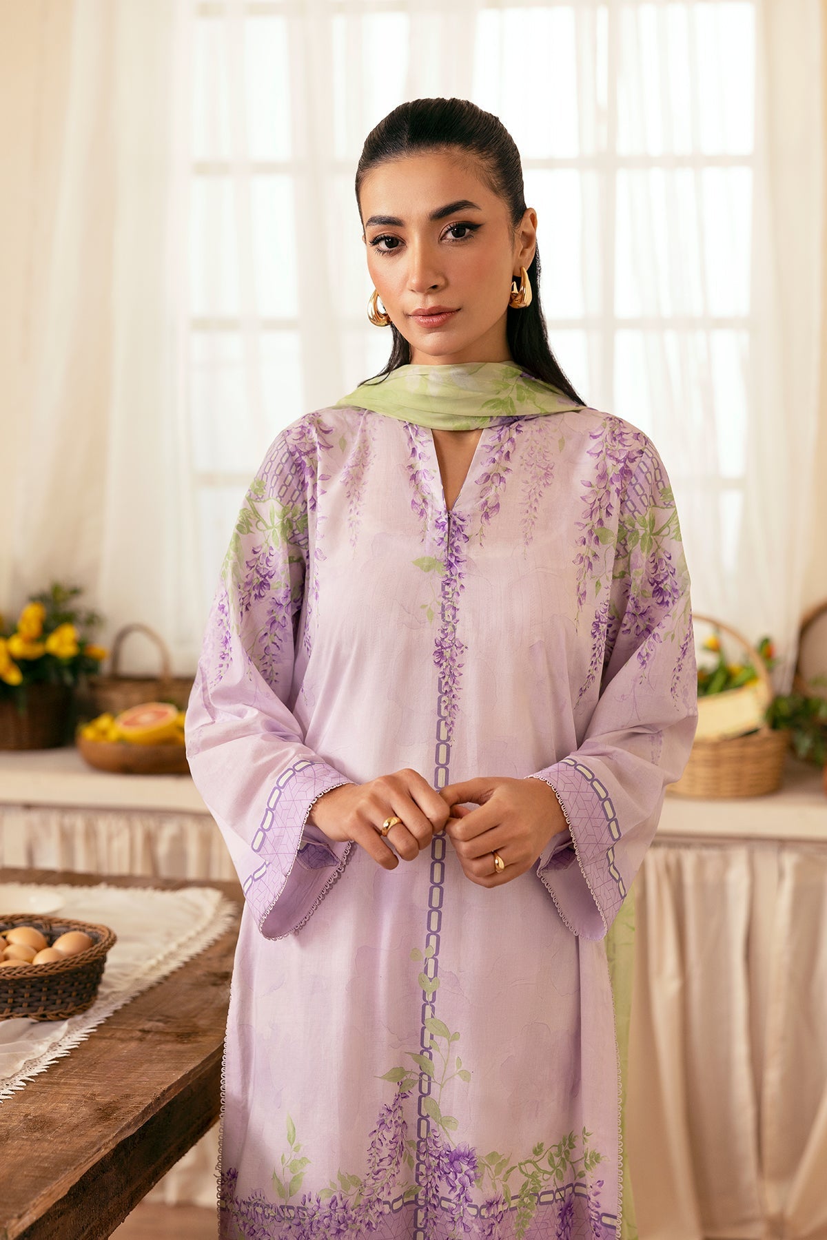 Sahar | Selene 25 | Wisteria Grove -  Sahar Ladies Clothes - Original Designer Dress - House of Maryam