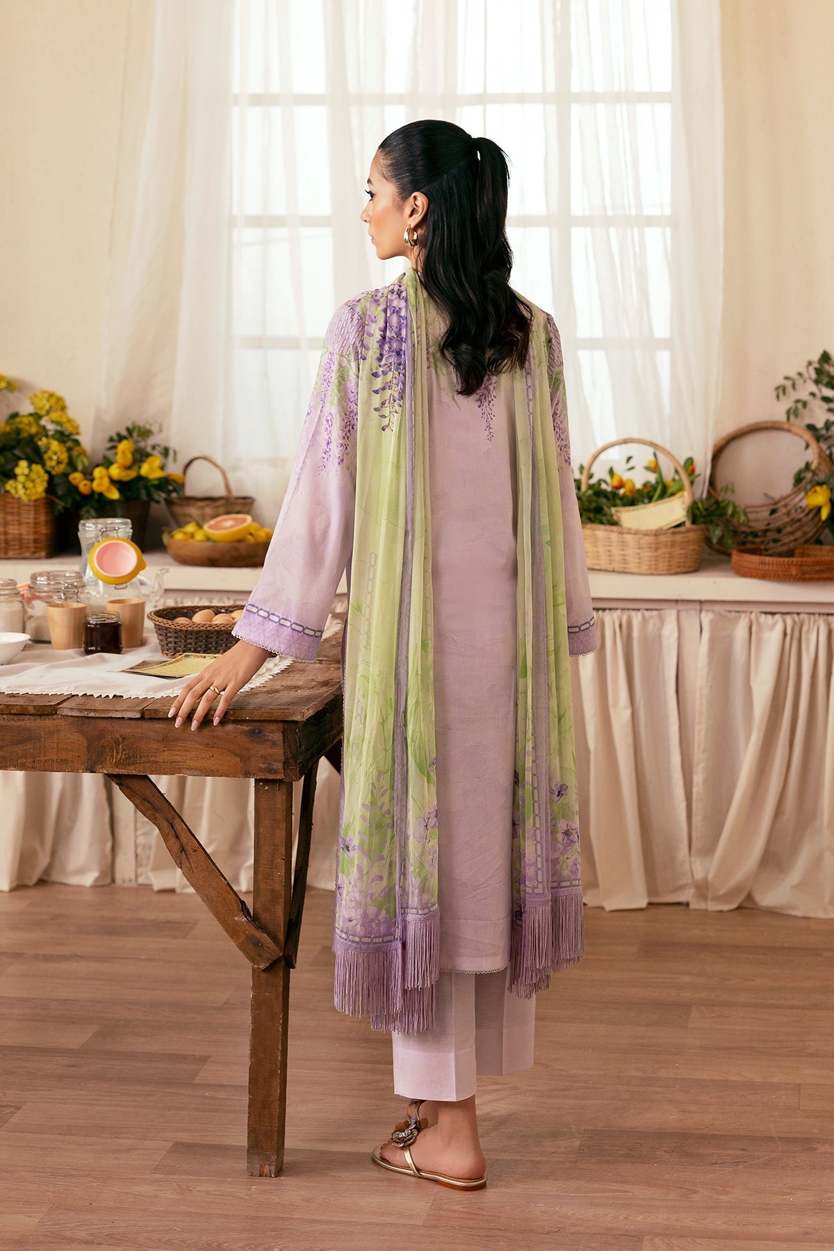 Sahar | Selene 25 | Wisteria Grove -  Sahar Ladies Clothes - Original Designer Dress - House of Maryam