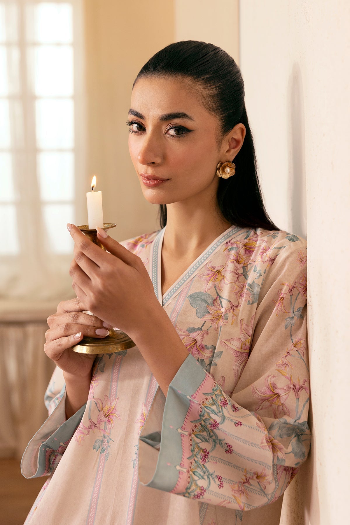 Sahar | Selene 25 | Ivory Blossom -  Sahar Ladies Clothes -  House of Maryam