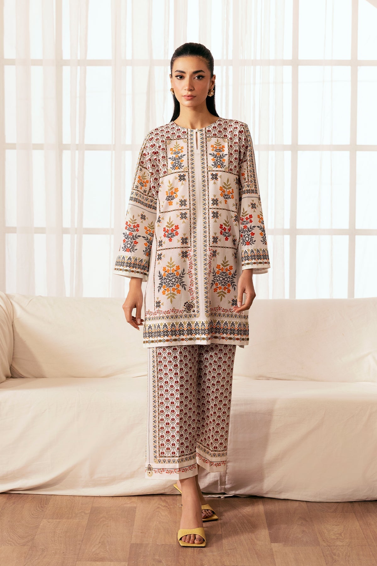 Sahar | Selene 25 | Pomegranate Blossom -  Sahar Ladies Clothes - Original Designer Dress - House of Maryam