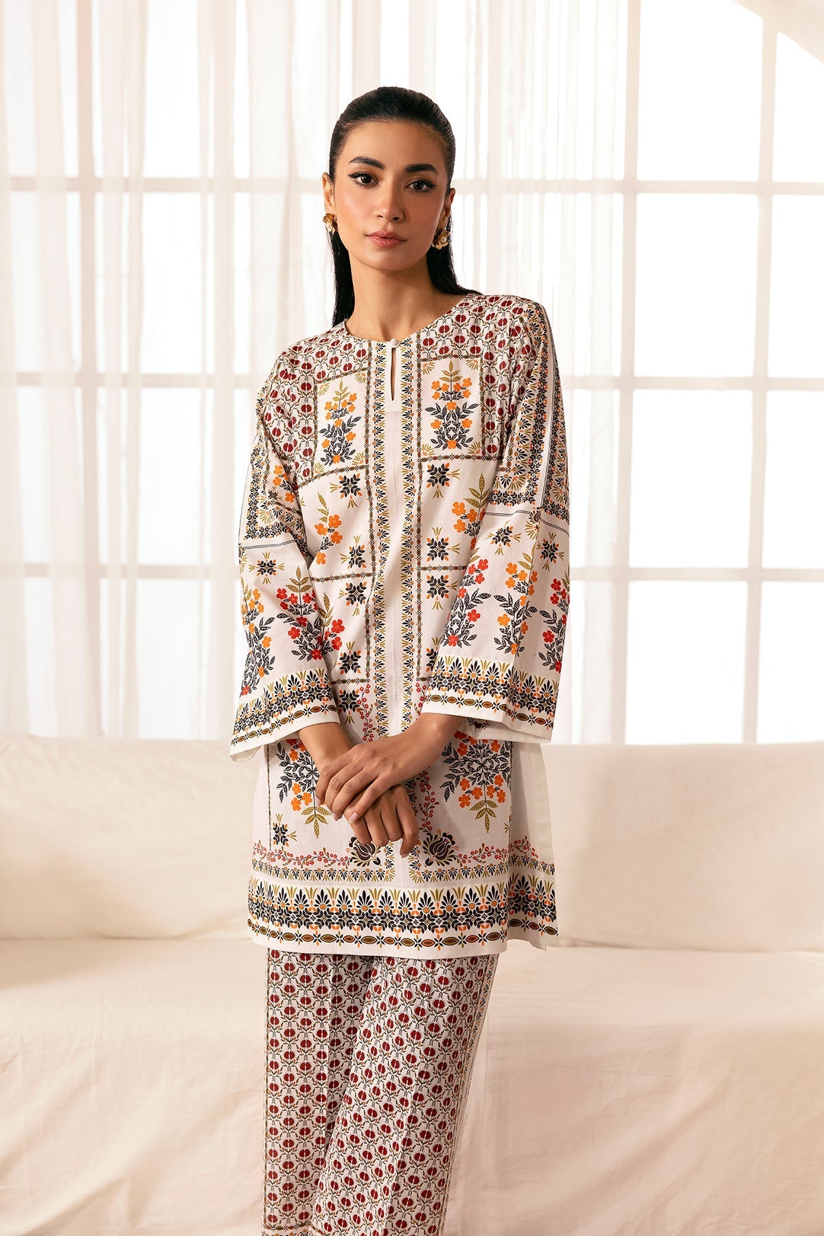Sahar | Selene 25 | Pomegranate Blossom -  Sahar Ladies Clothes - Original Designer Dress - House of Maryam