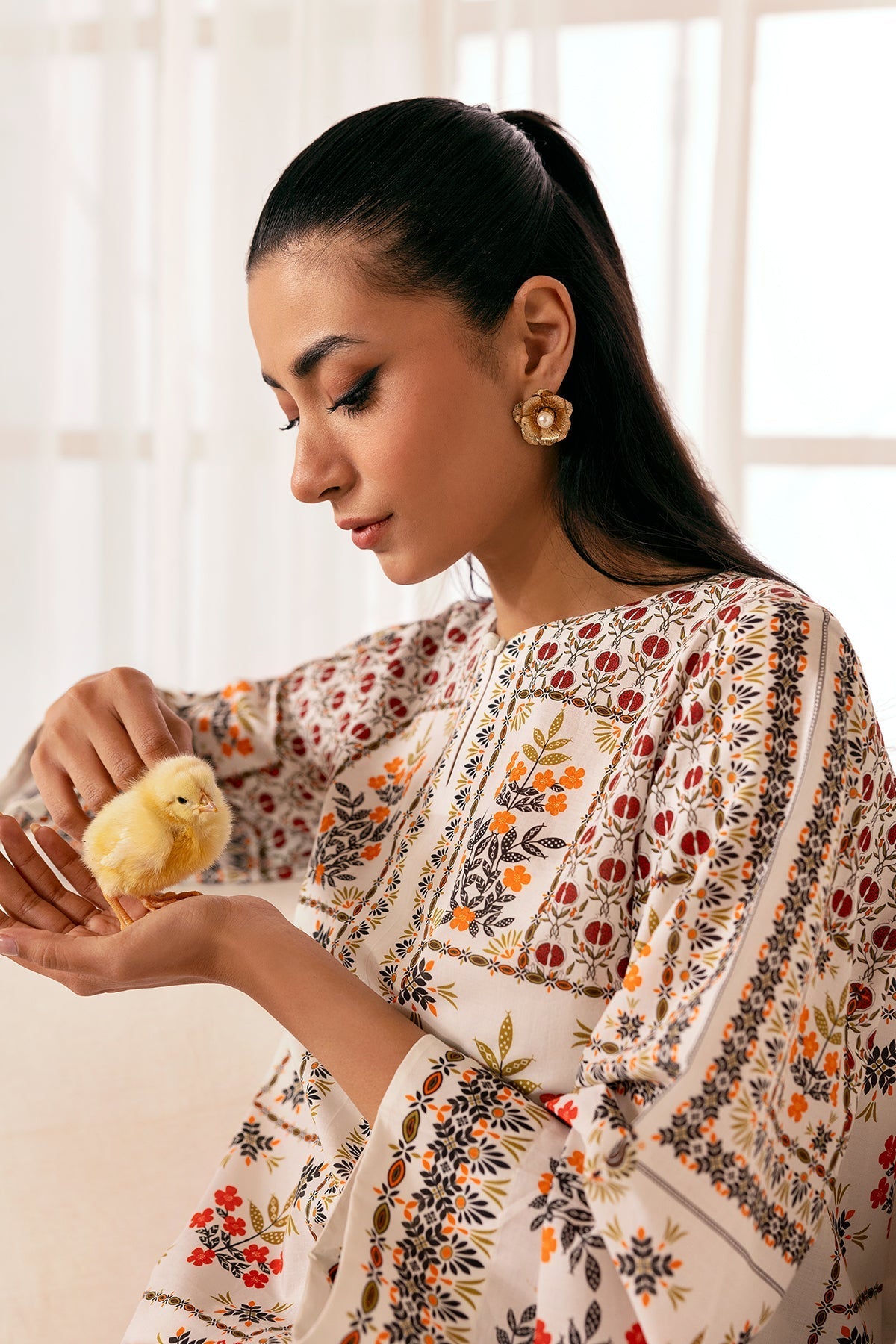 Sahar | Selene 25 | Pomegranate Blossom -  Sahar Ladies Clothes - Original Designer Dress - House of Maryam