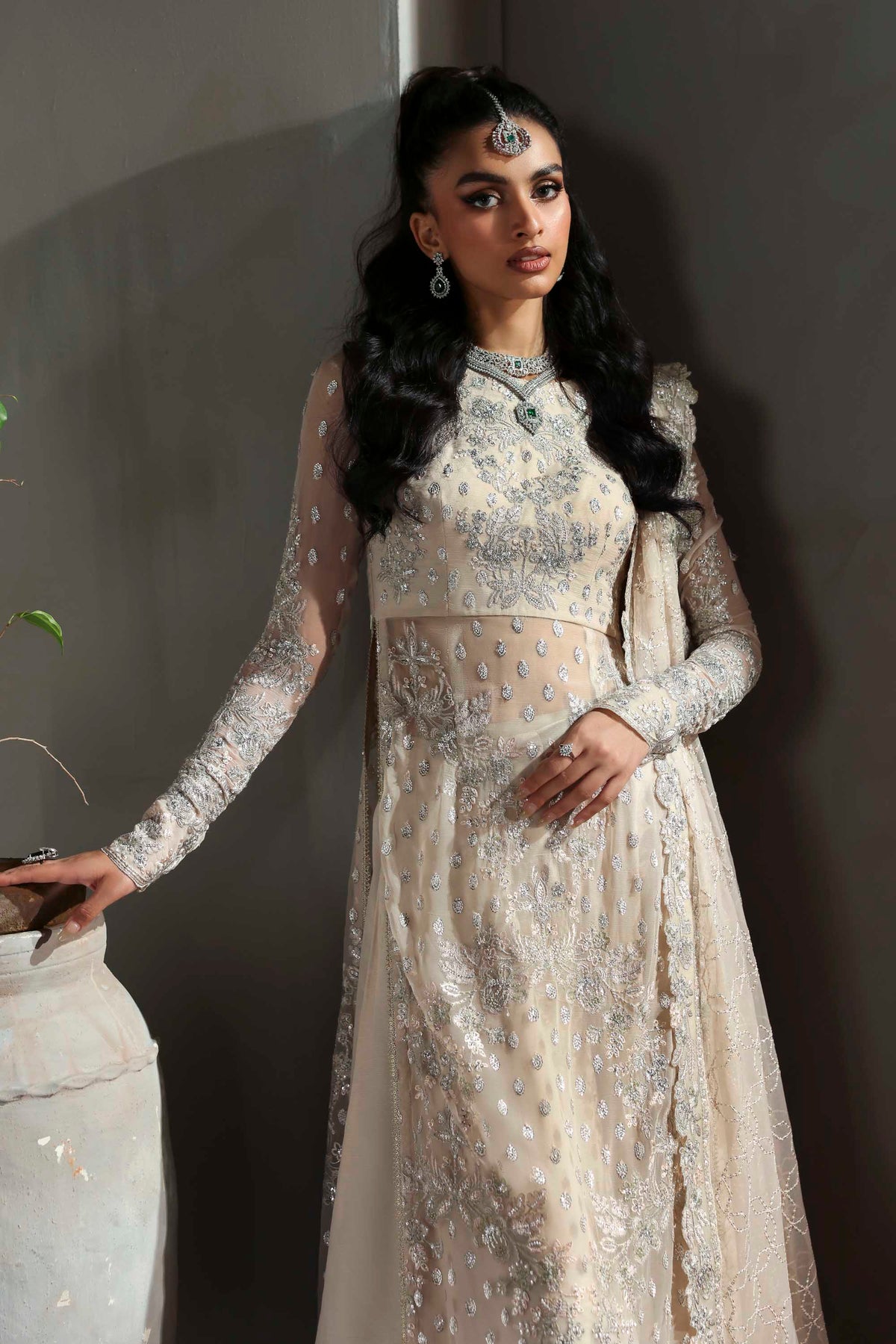 Akbar Aslam Sehrya chiffon formal suit, photo 2