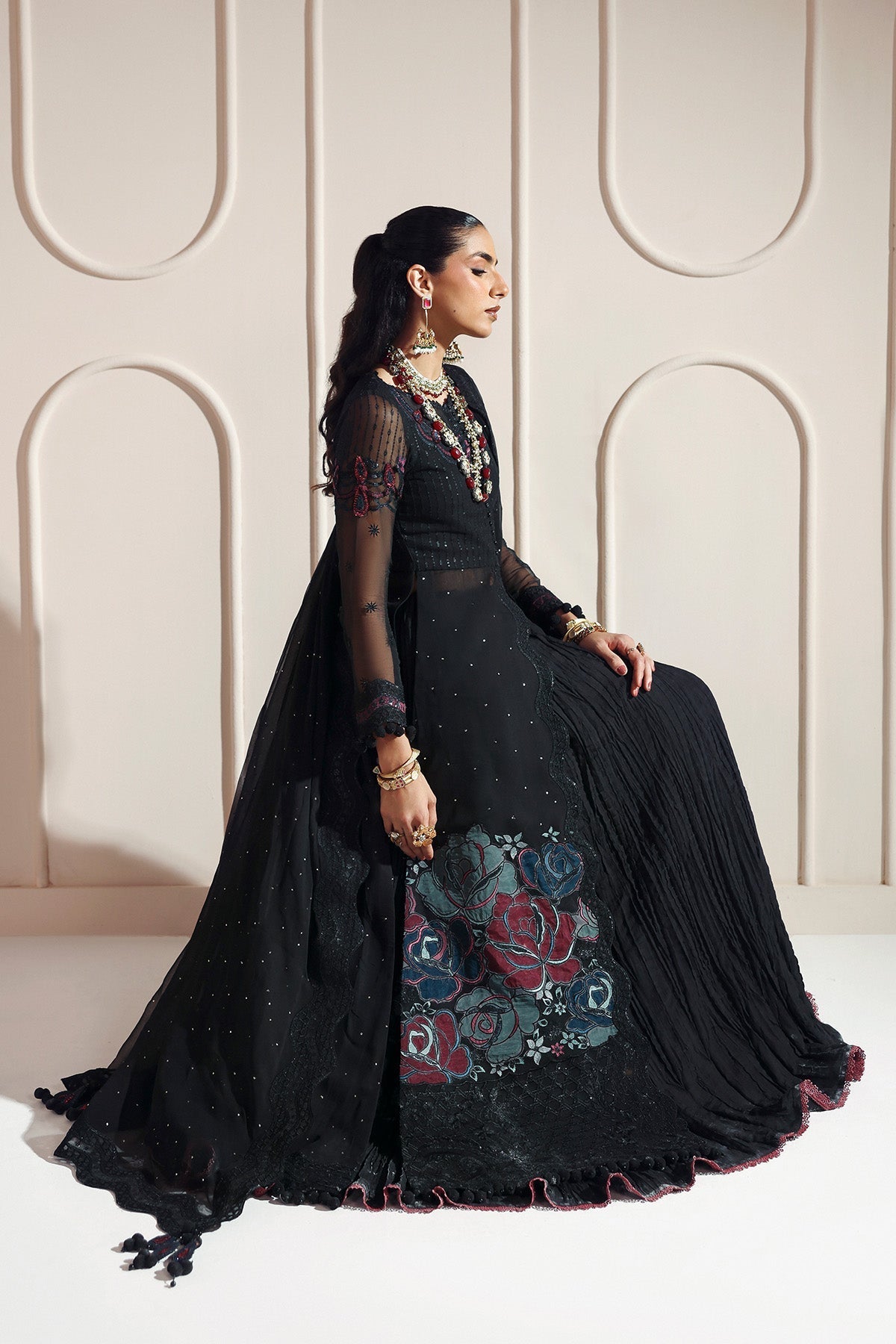 Alizeh | Aymal Luxury Bamber Chiffon | MEERAB-7