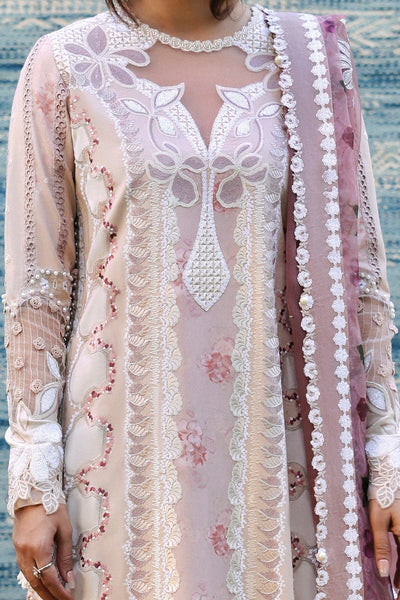 Afrozeh Zeyam coffee embroidered lawn suit, photo 4