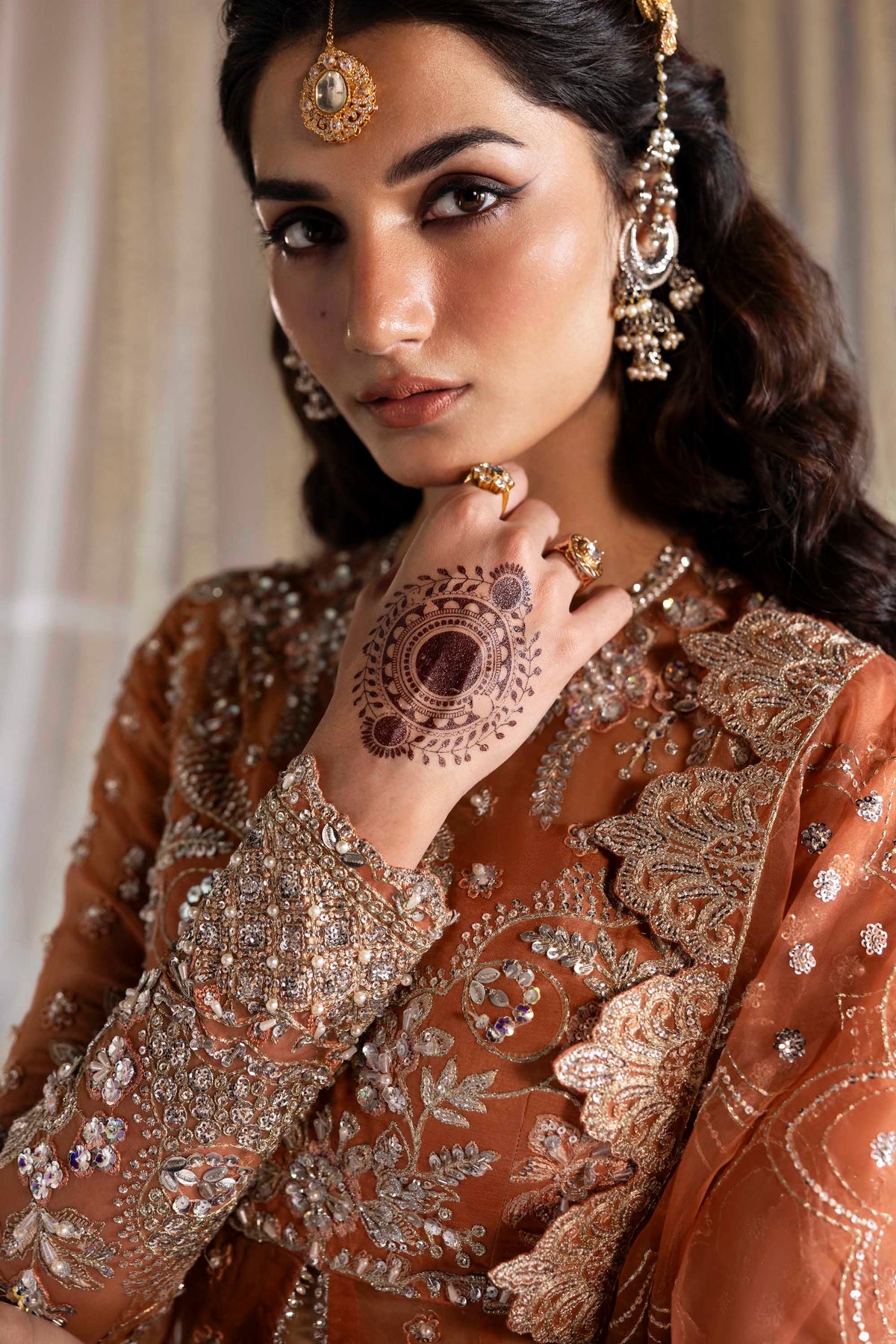 Akbar Aslam Meherun organza formal suit, photo 3