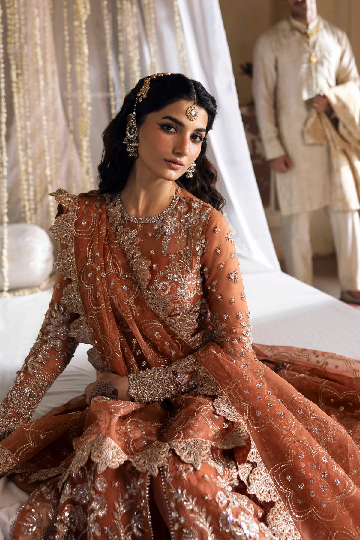 Akbar Aslam Meherun organza formal suit, photo 5