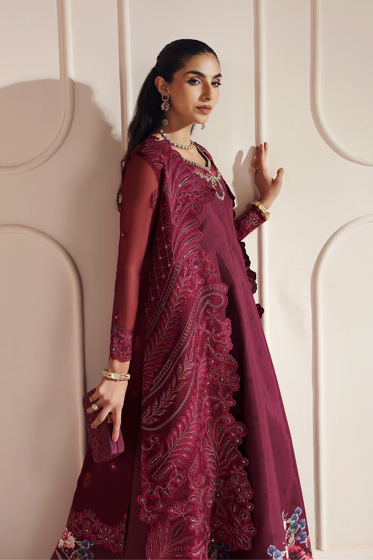 Alizeh | Aymal Luxury Bamber Chiffon | JUGNU-2