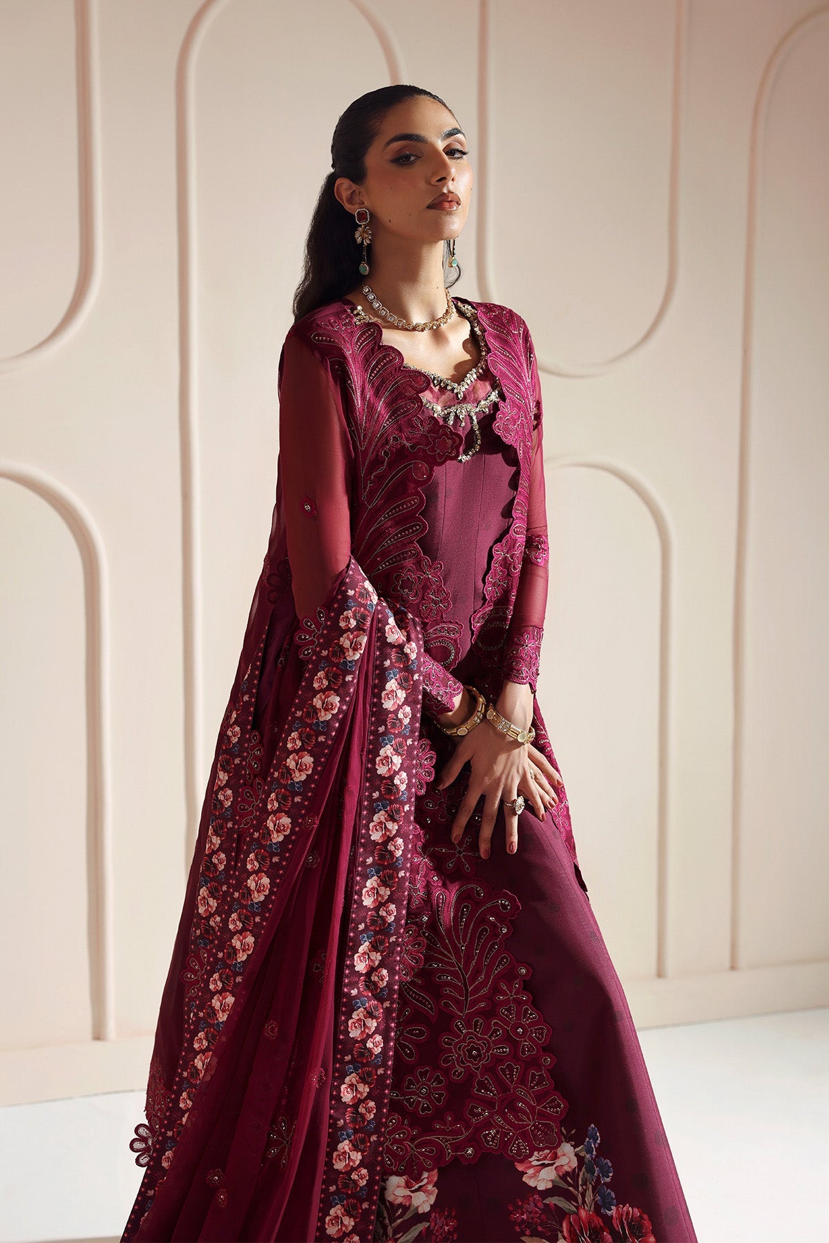 Alizeh | Aymal Luxury Bamber Chiffon | JUGNU, image 5
