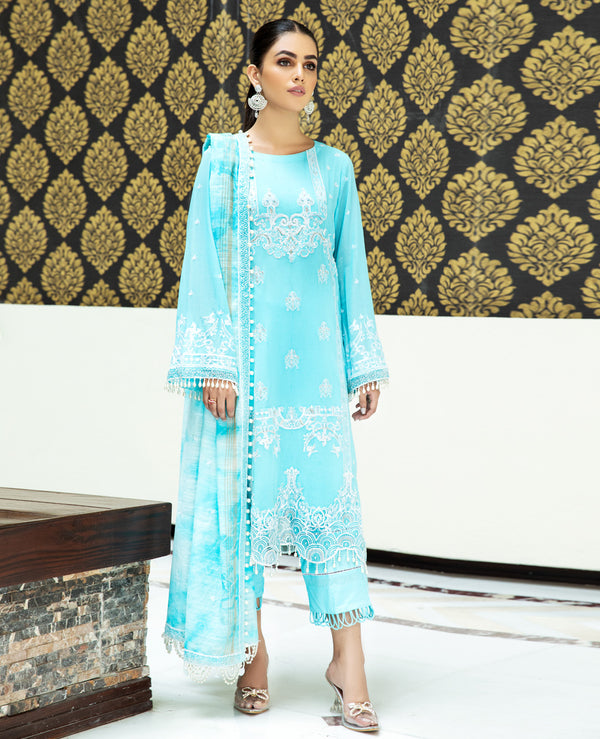 House of Nawab | Lawn Collection 24 | MIRAAL by Designer House of Nawab - House of Maryam - Pakistani Designer Ethnic Wear in {{ shop.shopifyCountryName }}