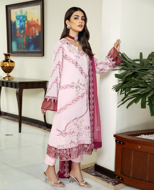 House of Nawab | Lawn Collection 24 | TAMANNA by House of Nawab - House of Maryam