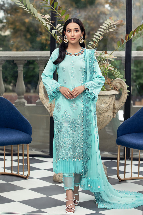 House of Nawab | Lawn Collection 24 | MOSIYA by Designer House of Nawab - House of Maryam - Pakistani Designer Ethnic Wear in {{ shop.shopifyCountryName }}