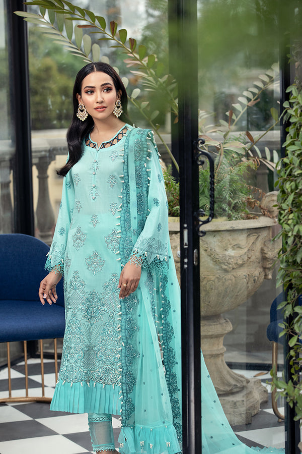 House of Nawab | Lawn Collection 24 | MOSIYA by Designer House of Nawab - House of Maryam - Pakistani Designer Ethnic Wear in {{ shop.shopifyCountryName }}