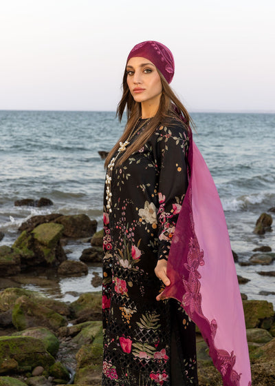 Crimson | Floe by Crimson | Bloom Bold - D4 B -  Crimson Ladies Clothes - Original Designer Dress - House of Maryam