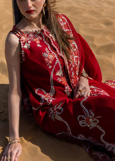 Crimson | Floe by Crimson | Twirls And Ties - D8 B -  Crimson Ladies Clothes - Original Designer Dress - House of Maryam