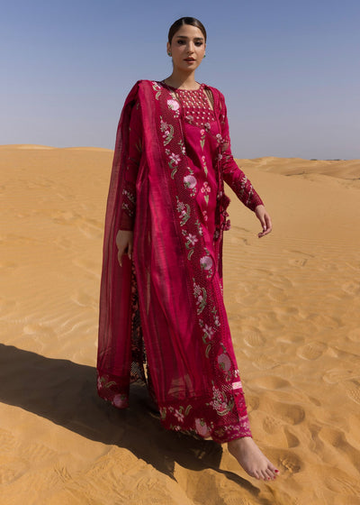 Crimson | Floe by Crimson | Once Upon A Flower - D9 A -  Crimson Ladies Clothes - Original Designer Dress - House of Maryam