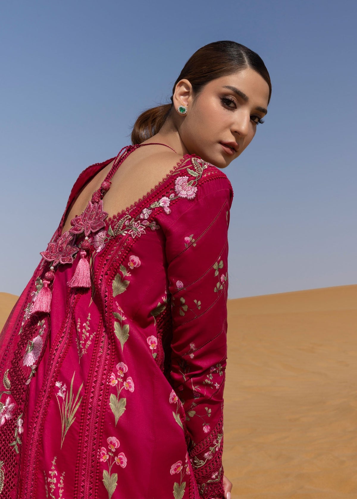 Crimson | Floe by Crimson | Once Upon A Flower - D9 A -  Crimson Ladies Clothes - Original Designer Dress - House of Maryam