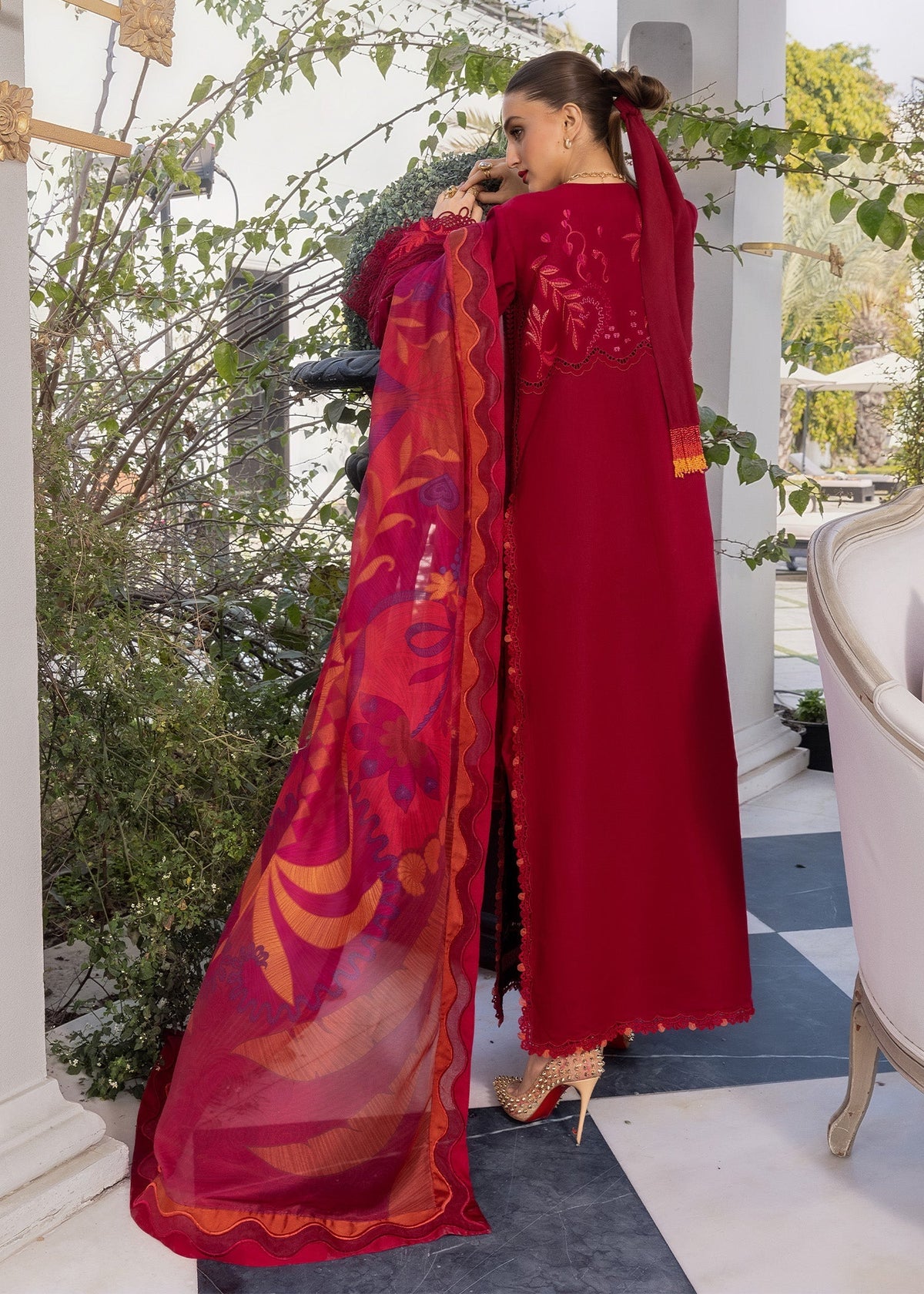 Crimson | flow lawn 26 | BEAUTY IN BLOOM - D3A, image 2