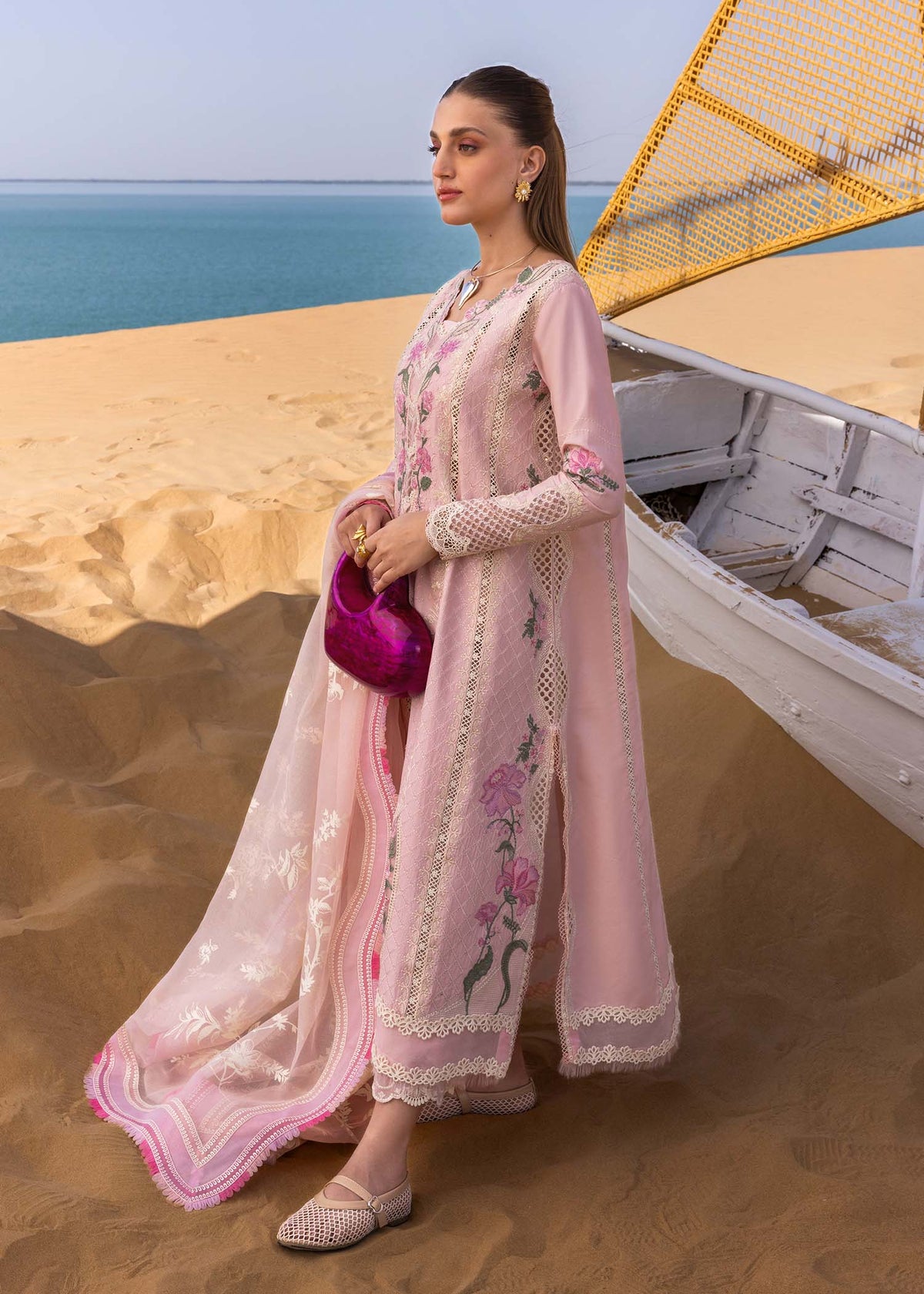 Crimson | Floe by Crimson | A Handmade Tale - D2 B -  Crimson Ladies Clothes - Original Designer Dress - House of Maryam