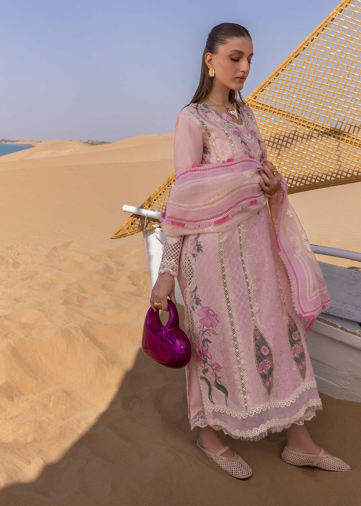 Crimson | Floe by Crimson | A Handmade Tale - D2 B -  Crimson Ladies Clothes - Original Designer Dress - House of Maryam