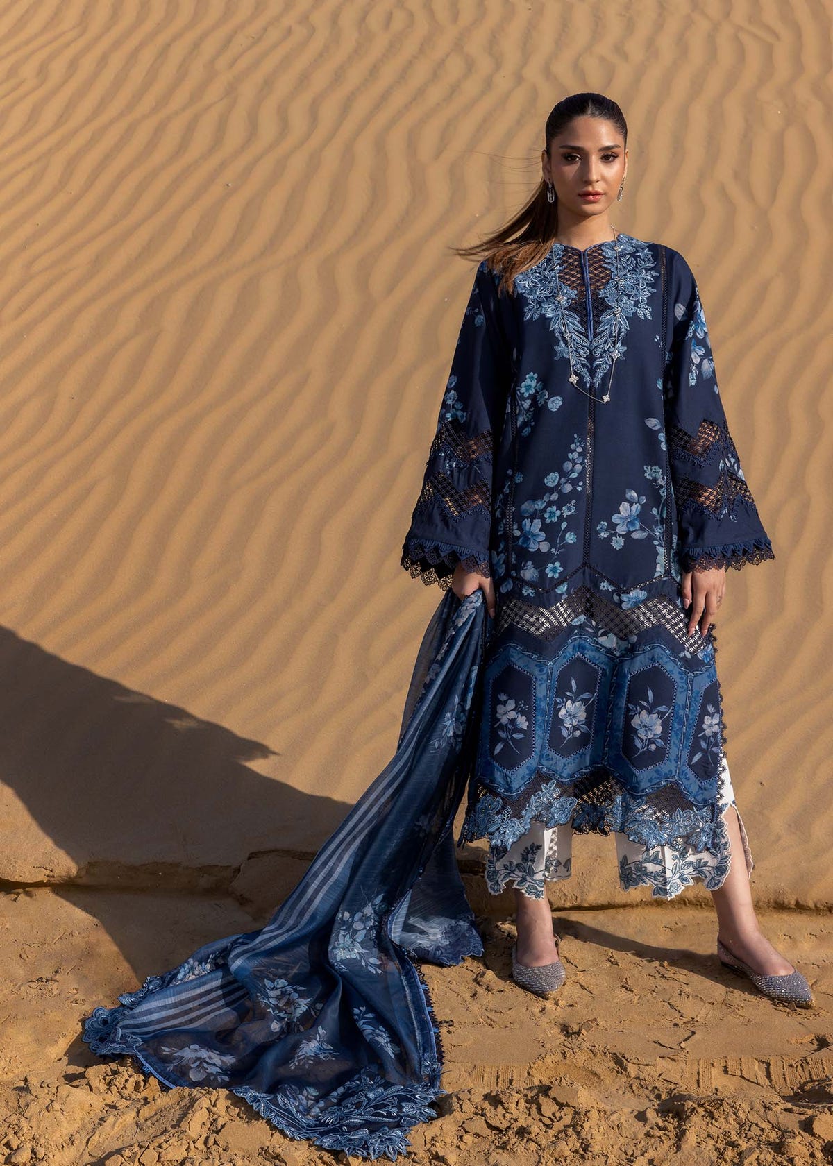 Crimson | Floe by Crimson | Under The Tuscan Love - D1 B -  Crimson Ladies Clothes - Original Designer Dress - House of Maryam