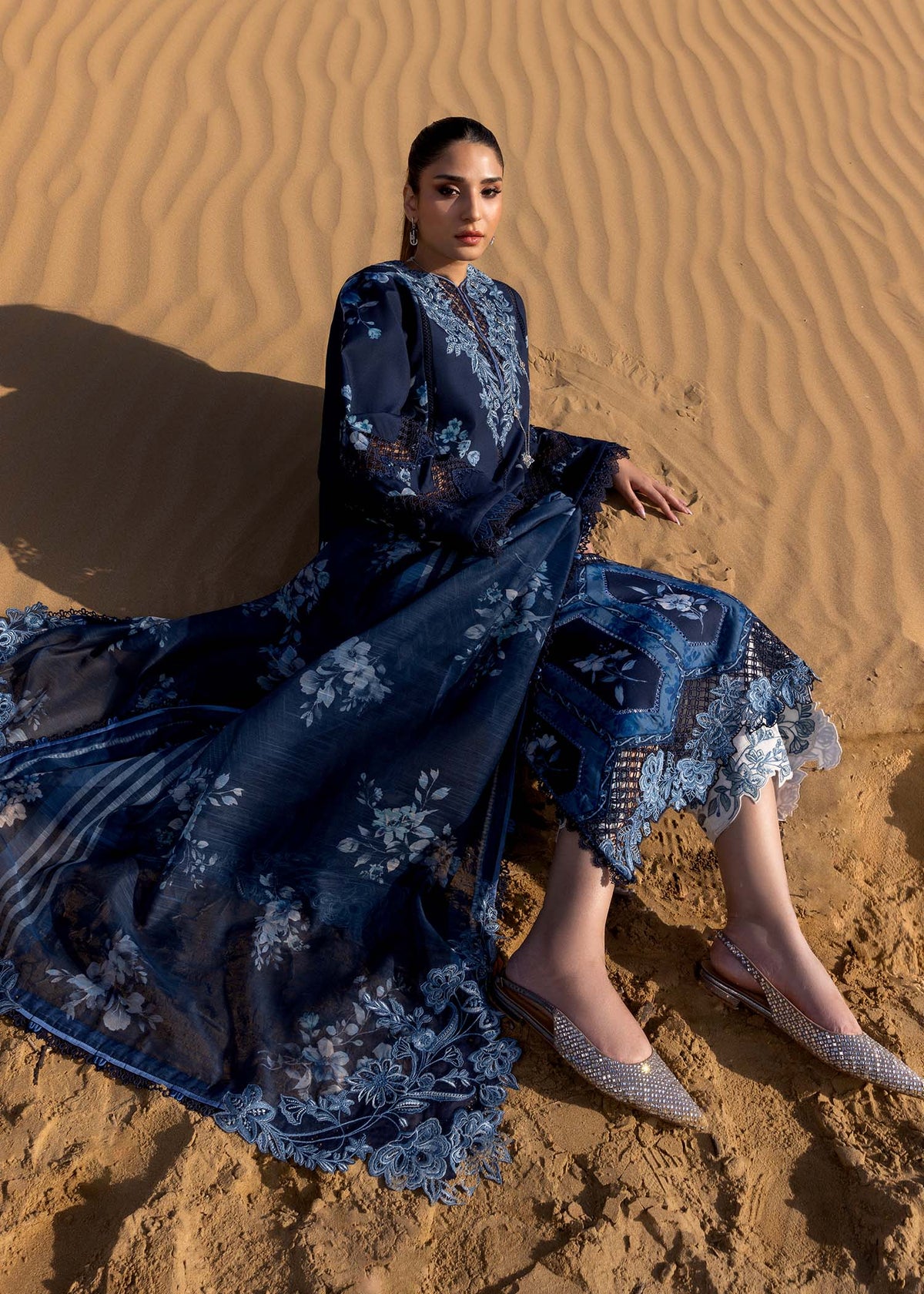 Crimson | Floe by Crimson | Under The Tuscan Love - D1 B -  Crimson Ladies Clothes - Original Designer Dress - House of Maryam