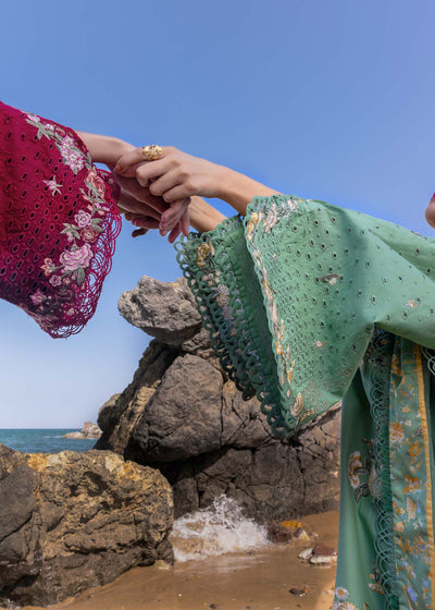 Crimson | Floe by Crimson | Parsi Threads - D5 B -  Crimson Ladies Clothes - Original Designer Dress - House of Maryam