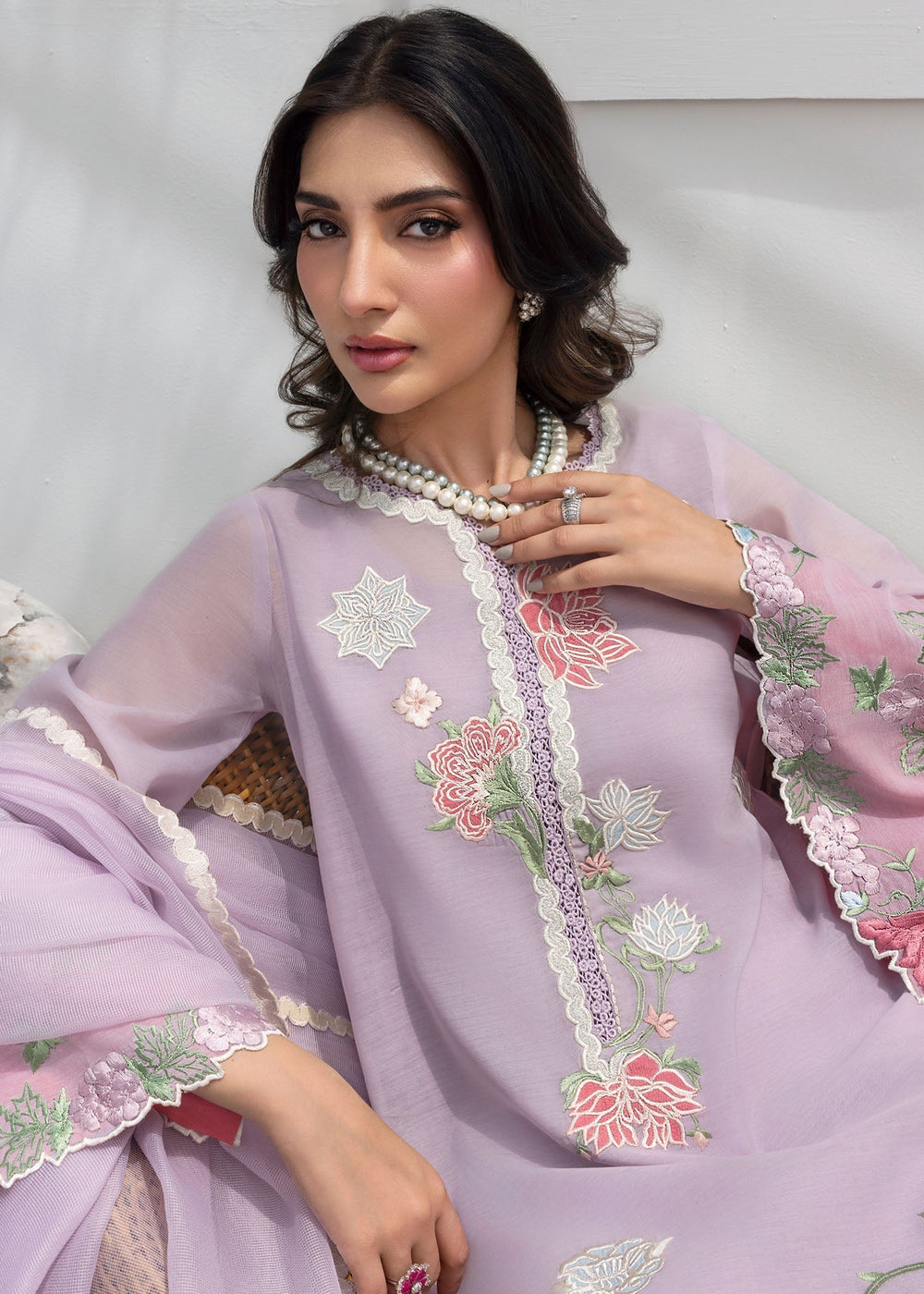 Saira Shakira | Rosea Casual Pret 25 | Irisé -  Saira Shakira Ladies Clothes - Original Designer Dress - House of Maryam