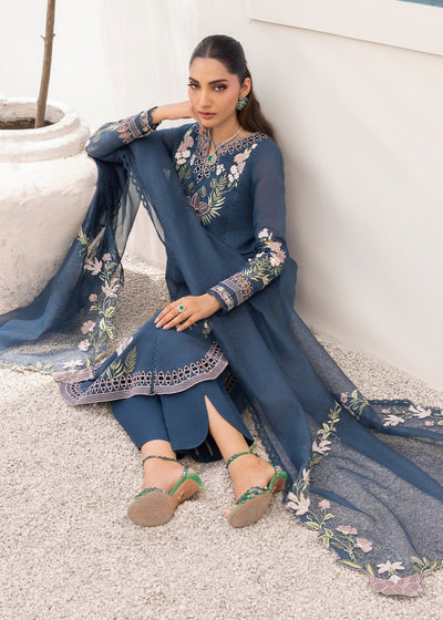 Saira Shakira | Rosea Casual Pret 25 | Midnight -  Saira Shakira Ladies Clothes - Original Designer Dress - House of Maryam