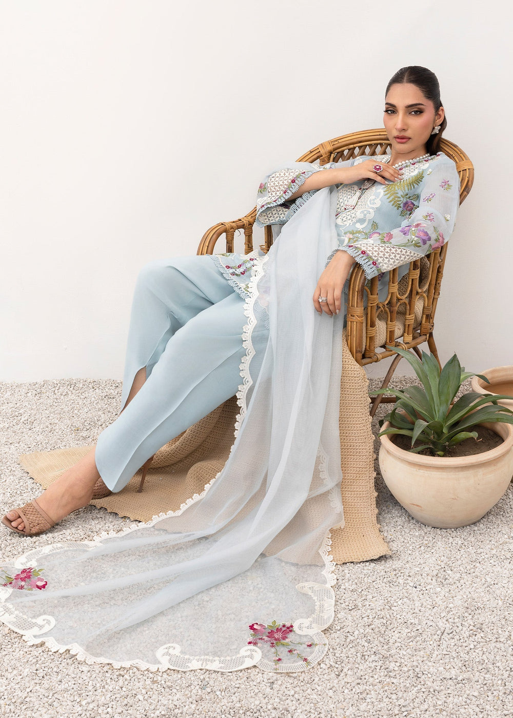 Saira Shakira | Rosea Casual Pret 25 | Mirae -  Saira Shakira Ladies Clothes - Original Designer Dress - House of Maryam