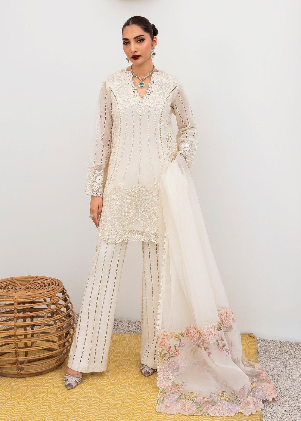 Saira Shakira | Rosea Casual Pret 25 | Dew -  Saira Shakira Ladies Clothes - Original Designer Dress - House of Maryam