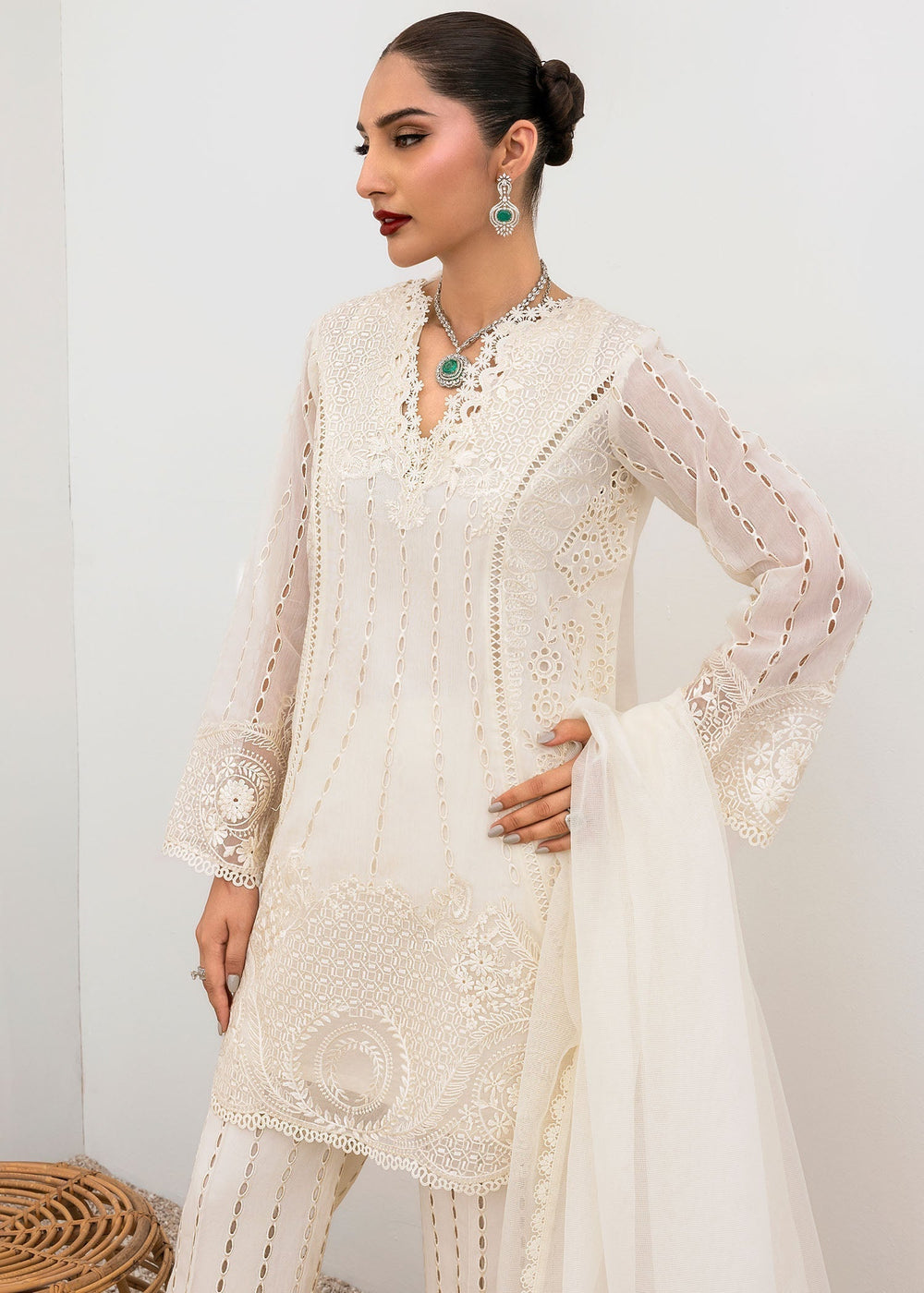 Saira Shakira | Rosea Casual Pret 25 | Dew -  Saira Shakira Ladies Clothes - Original Designer Dress - House of Maryam