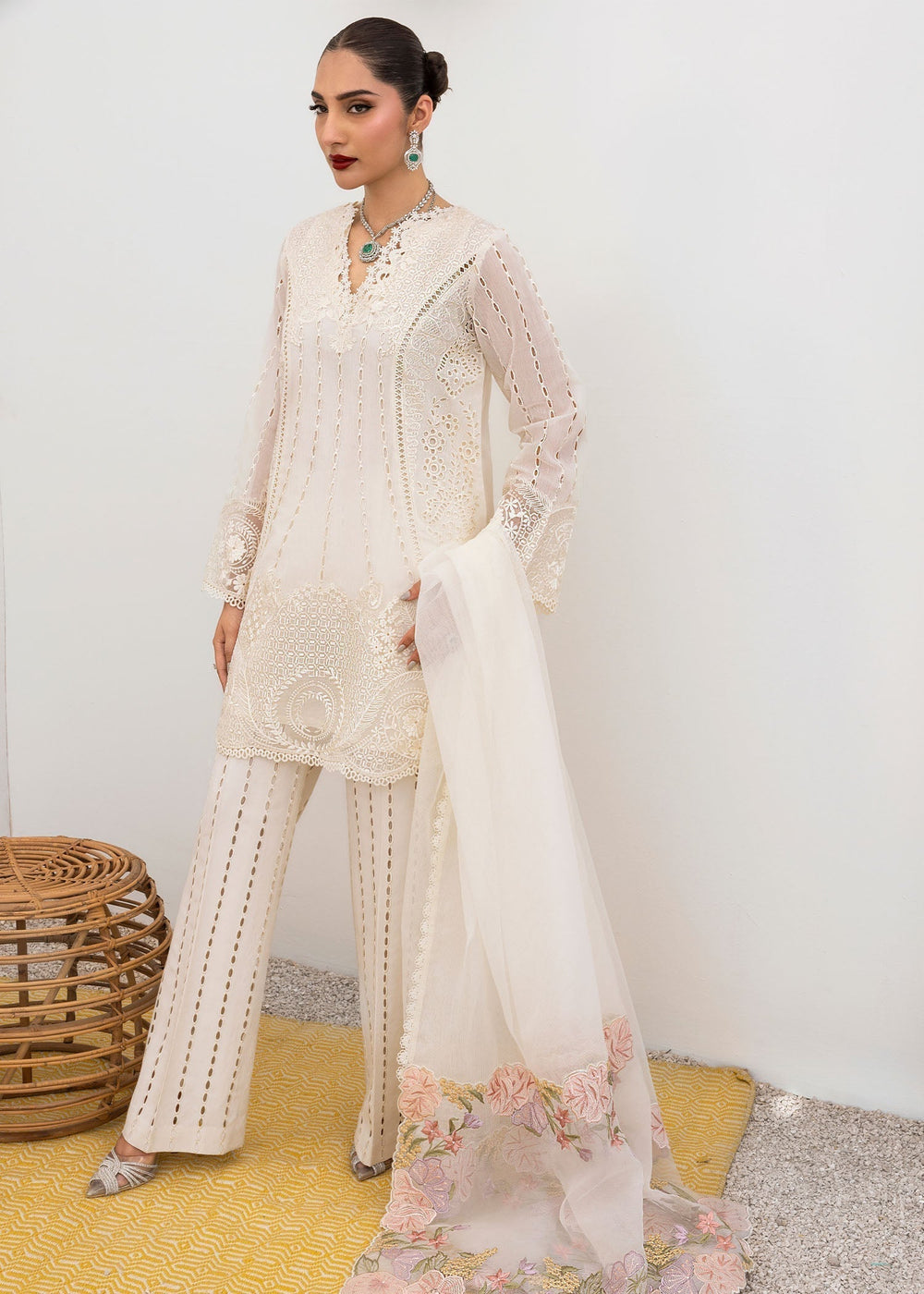 Saira Shakira | Rosea Casual Pret 25 | Dew -  Saira Shakira Ladies Clothes - Original Designer Dress - House of Maryam