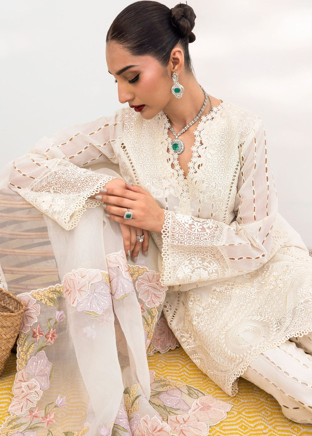 Saira Shakira | Rosea Casual Pret 25 | Dew -  Saira Shakira Ladies Clothes - Original Designer Dress - House of Maryam