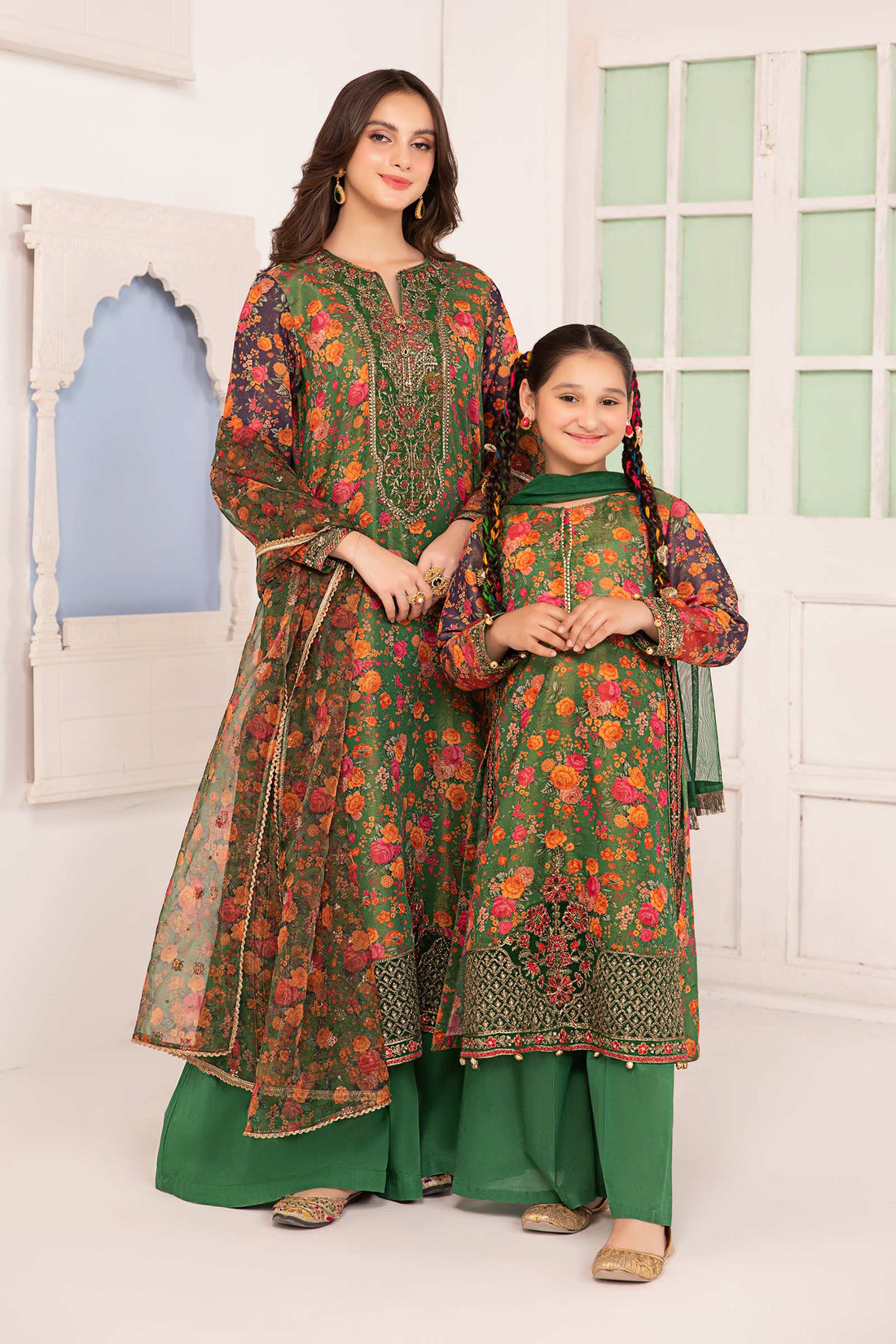 Maria B | 3 Piece Printed Cotton Masoori Suit | MKD-EA24-04