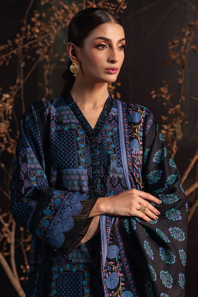 Bonanza Satrangi | Midnight Sail 3 Pc (2W24P3P149) -  Bonanza Satrangi Unstitched - Original Designer Dress - House of Maryam
