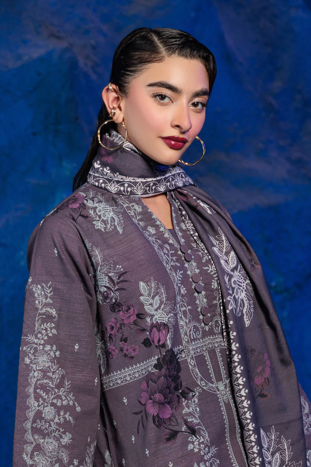 Bonanza Satrangi | Mystic Bloom 3 Pc (2W24P3P199) -  Bonanza Satrangi Unstitched - Original Designer Dress - House of Maryam