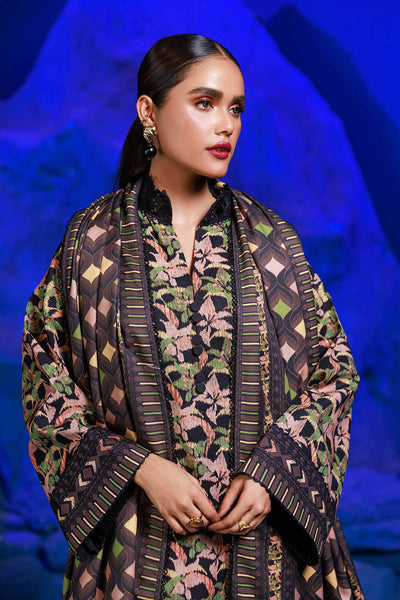 Bonanza Satrangi | Azure 3 Pc (2W24P3P201) -  Bonanza Satrangi Unstitched - Original Designer Dress - House of Maryam